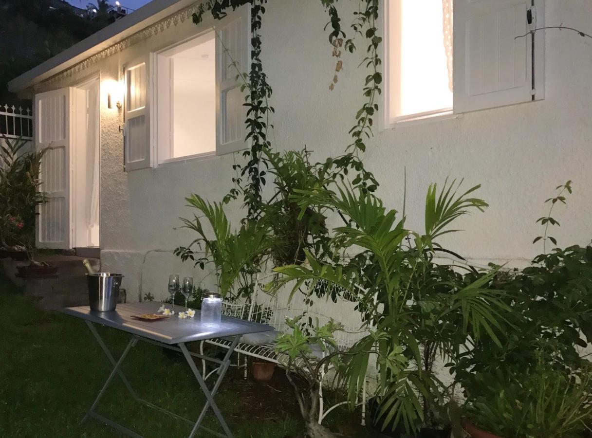 Studio Charmant Au Coeur De Boucan Canot 30 M² Avec Jardin Prive Saint-Paul Kültér fotó